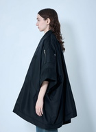 MM6 Maison Margiela Zip-Front Poncho