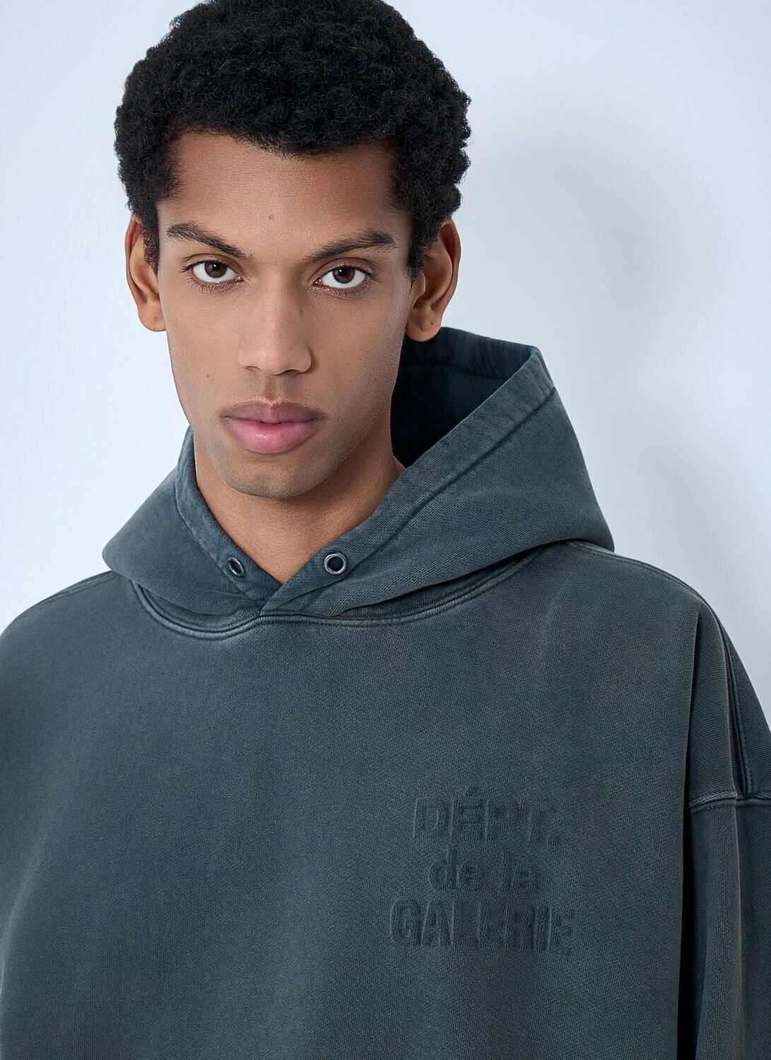 Gallery Dept. Oversized Cotton-Blend Hooded Sweatshirt