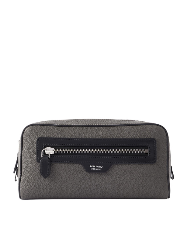 Photo: TOM FORD - Full-Grain Leather Wash Bag