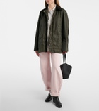 Frame Bubble barrel-leg jeans
