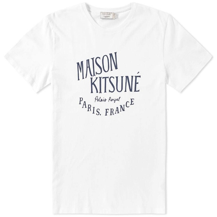 Photo: Maison Kitsun&eacute; Palais Royal Tee White