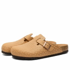 Birkenstock Men's Boston Bone Embossed - 50th Anniversary Clog - Natural