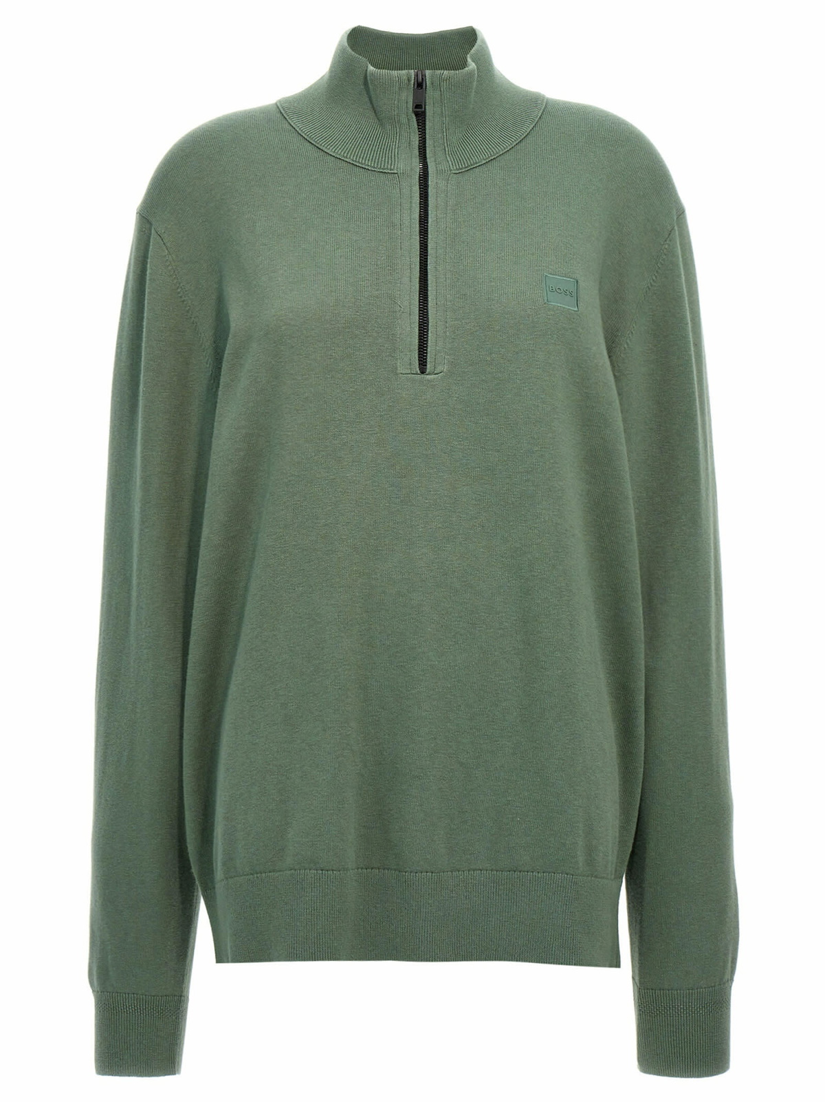 Boss Kanobix Half Zip – Pullover Uomo A Maniche Lunghe, Vestibilità Comoda