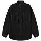 Taikan Men's Corduroy Shirt Jacket in Black