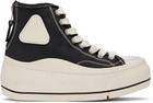 R13 Black Kurt High Top Sneakers