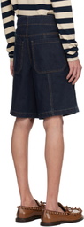Gimaguas Navy Lewis Denim Shorts