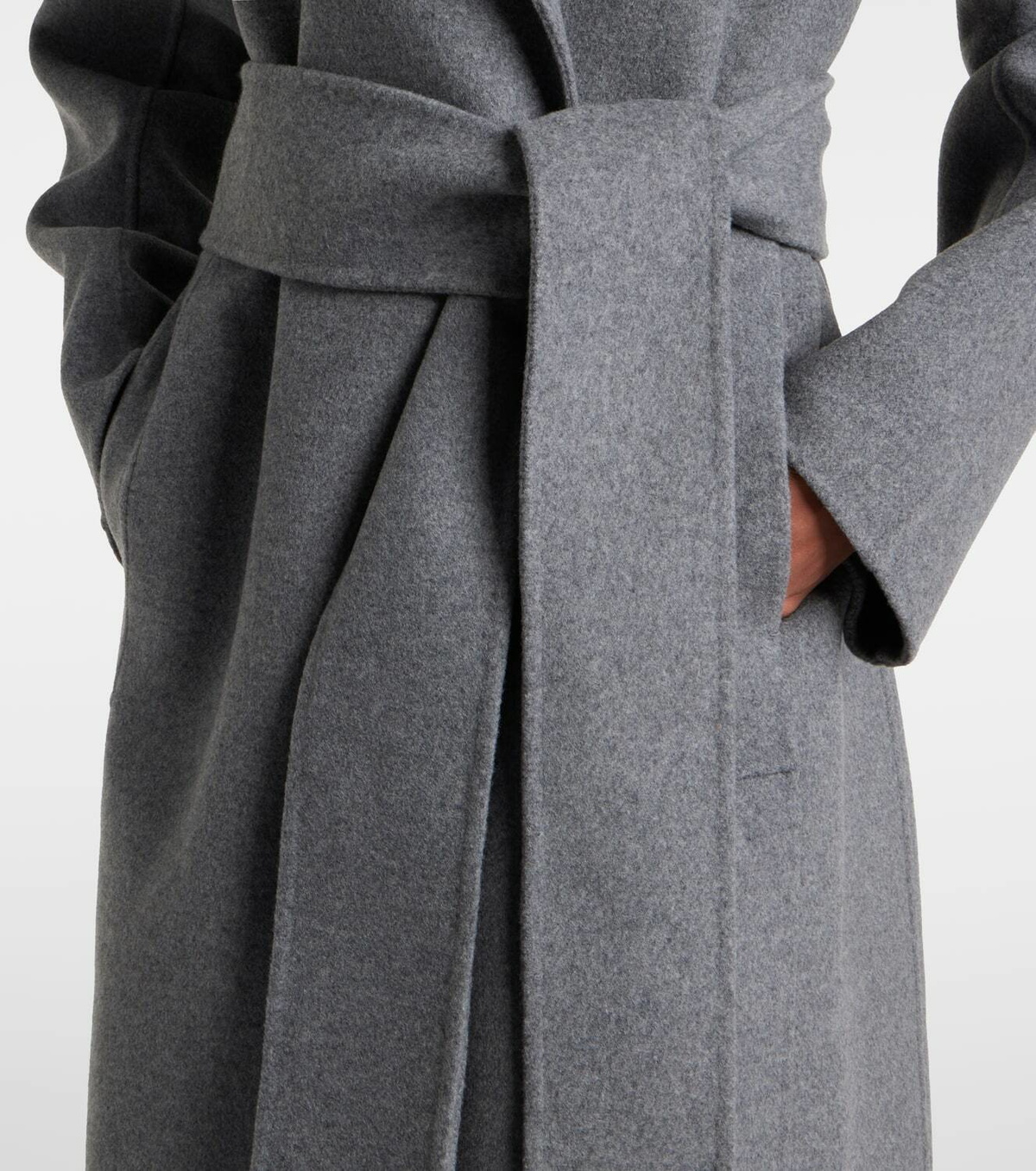 Khaite Deena wool wrap coat