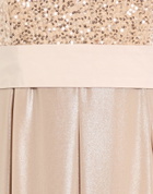 Peserico Womens Maxi dress in Beige