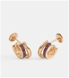 Pomellato - Pomellato Together 18kt rose gold earrings with rubies