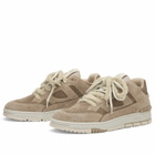 Axel Arigato Men's Area Lo Label Sneaker in Dark Taupe/Taupe