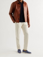 LORO PIANA - Summer Walk Suede Loafers - Blue
