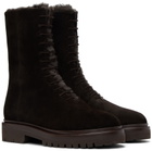 Legres Brown Suede Ankle Boot