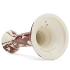 The Conran Shop Wardour Candlestick in Burgundy 