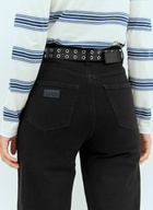 GANNI Double Eyelet Belt