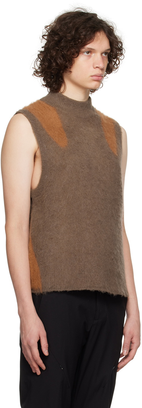 _J.L - A.L_ Brown Liquid Vest