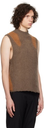 _J.L - A.L_ Brown Liquid Vest