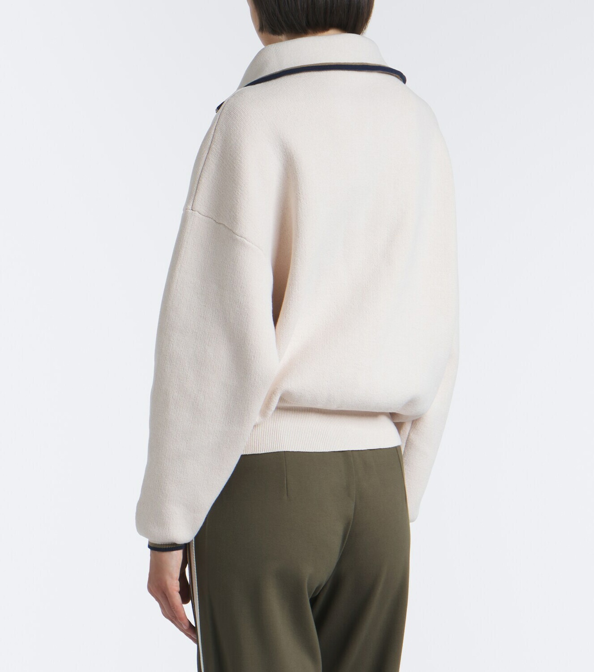 The Upside Kairo cotton-blend half-zip sweater