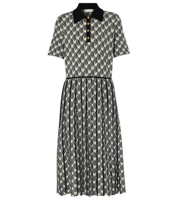 Photo: Tory Burch Nalfred jacquard polo dress