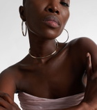 Jennifer Fisher Thread 10kt gold-plated hoop earrings