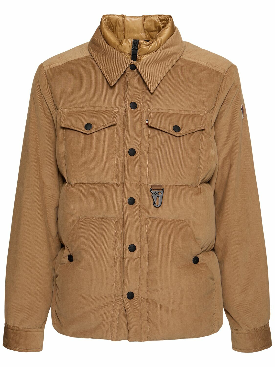 MONCLER GRENOBLE Lech Cotton Down Shirt Jacket Moncler Grenoble
