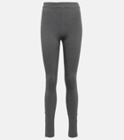 Toteme - Zipped leggings