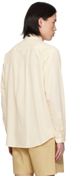 AURALEE Off-White Viyella Shirt