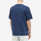 Kenzo Paris Men's Kenzo Globe T-Shirt in Midnight Blue