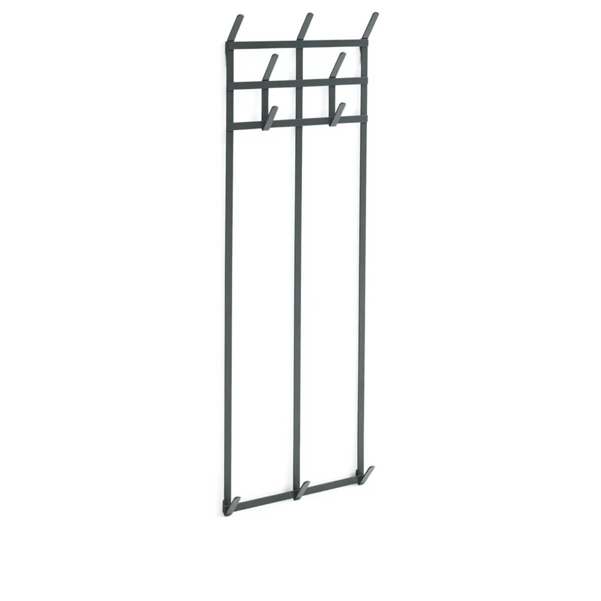 HAY Tape Coat Rack - Large in Charcoal 