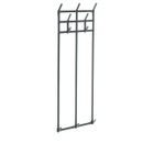 HAY Tape Coat Rack - Large in Charcoal 