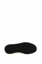 LANVIN 'mesh and leather clay sneakers with White