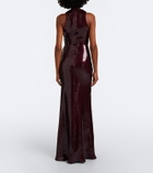David Koma Sequined gown