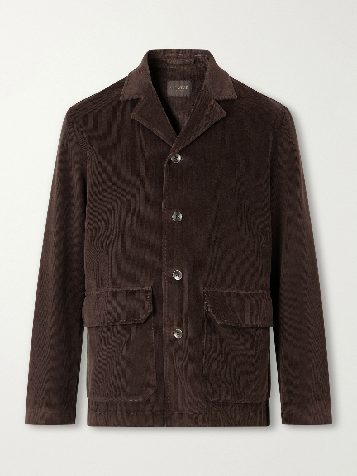 Slowear - Incotex Stretch-Cotton Corduroy Blouson Jacket - Brown