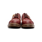Dr. Martens Burgundy Made In England 3989 Brogues