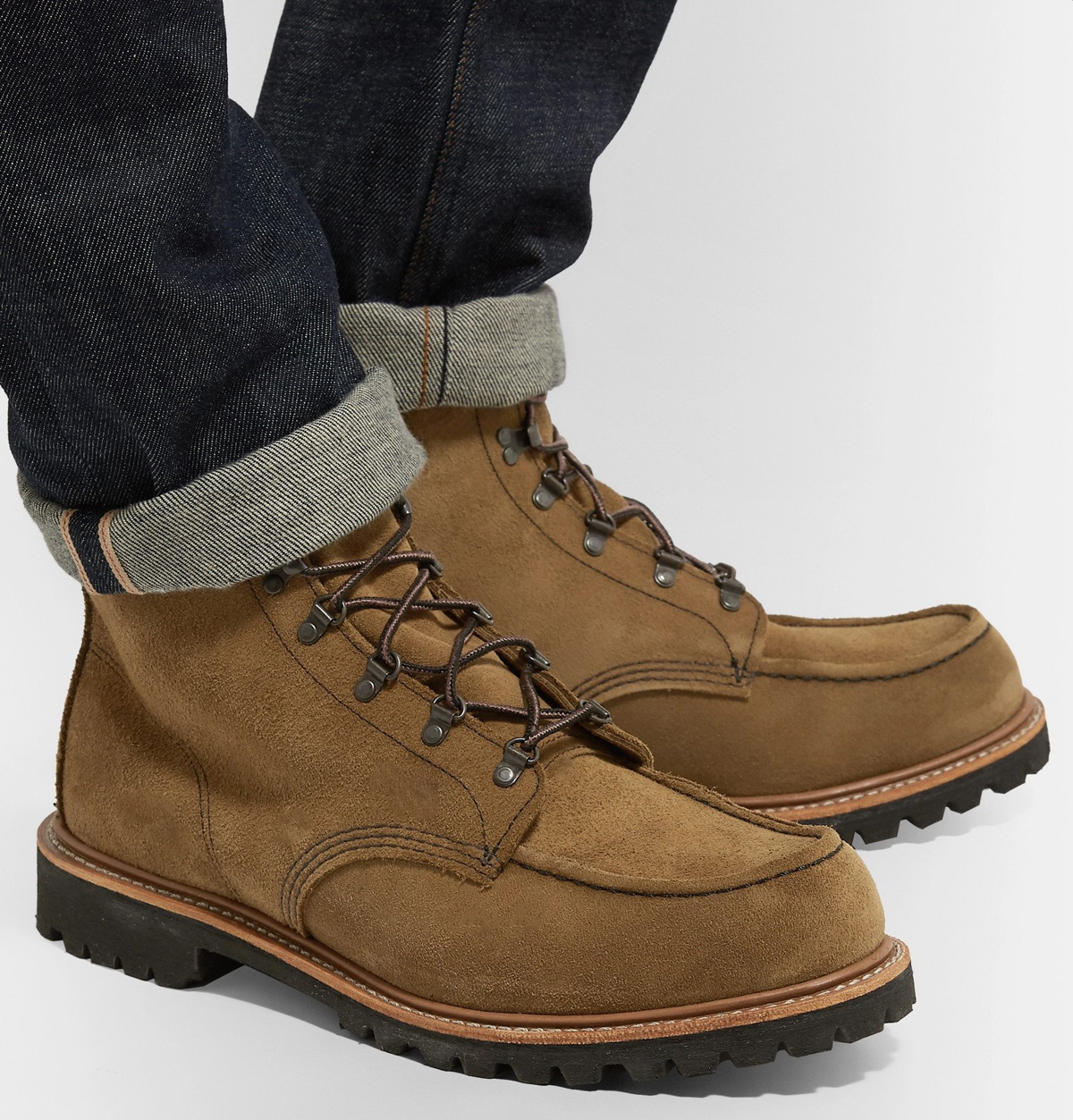 Red Wing Shoes - 2926 Sawmill Roughout Leather Boots Brown Red Wing Shoes