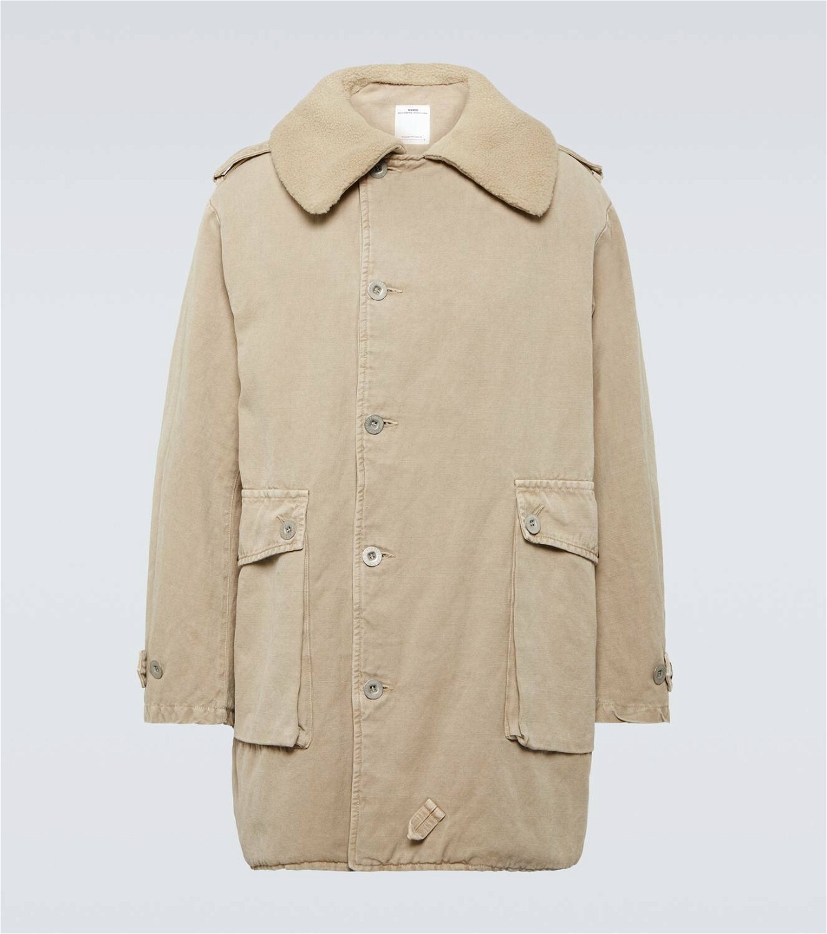 Visvim Winfield cotton and linen coat