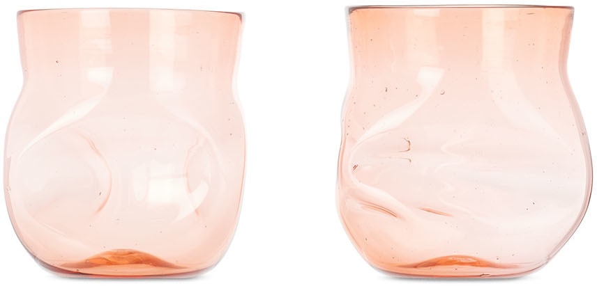 Photo: GOODBEAST Pink Crushed Glass Set