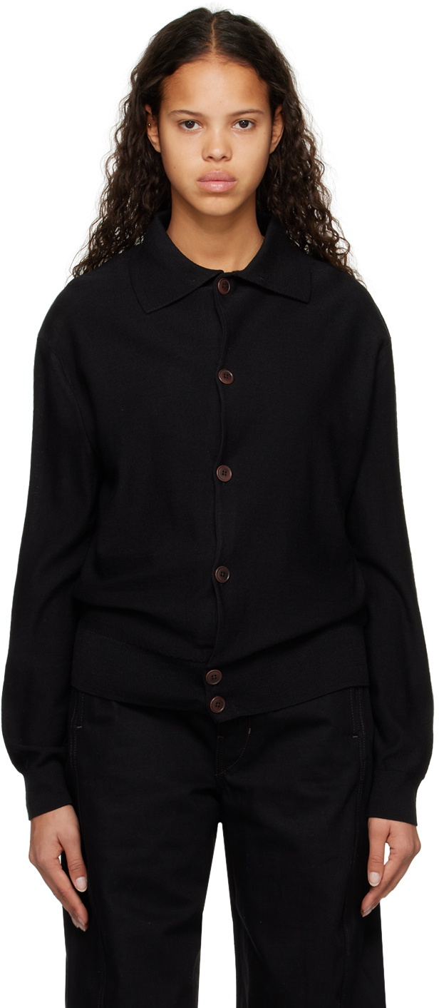 トップス Lemaire convertible collar cardigan M LEMAIRE Gray Convertible Collar Cardigan Lemaire