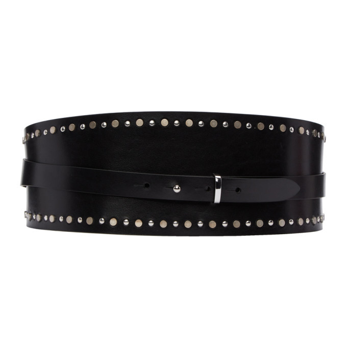 Isabel Marant Black Jackeen Elegant Wide Belt Isabel Marant display picture 1
