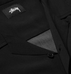 Stüssy - Camp-Collar Printed Voile Shirt - Black