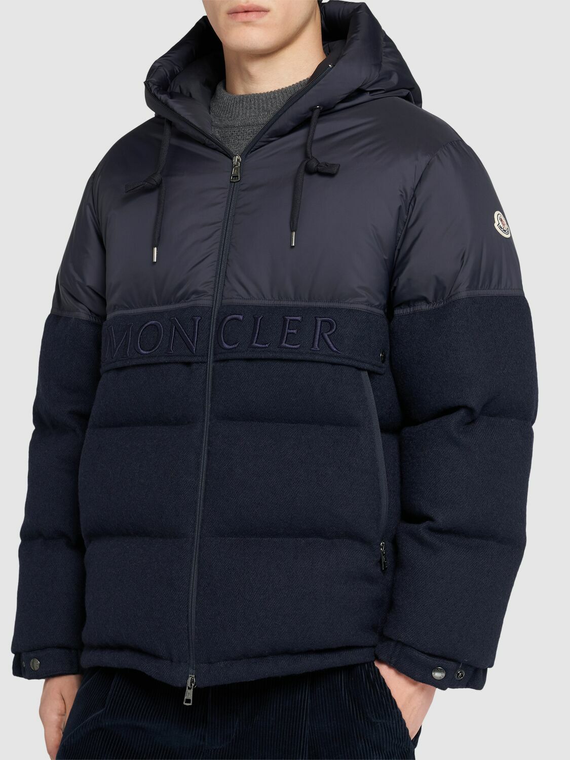 MONCLER Andres Virgin Wool Down Jacket Moncler