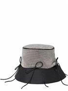 KARA - Crystal Mesh Bow Bucket Hat