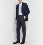 Richard James - Slim-Fit Cotton-Twill Trousers - Blue