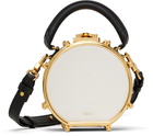 AMIRI Black & Gold MA Quad Mini Drum Bag