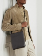 Zegna - SECONDSKIN Leather Messenger Bag