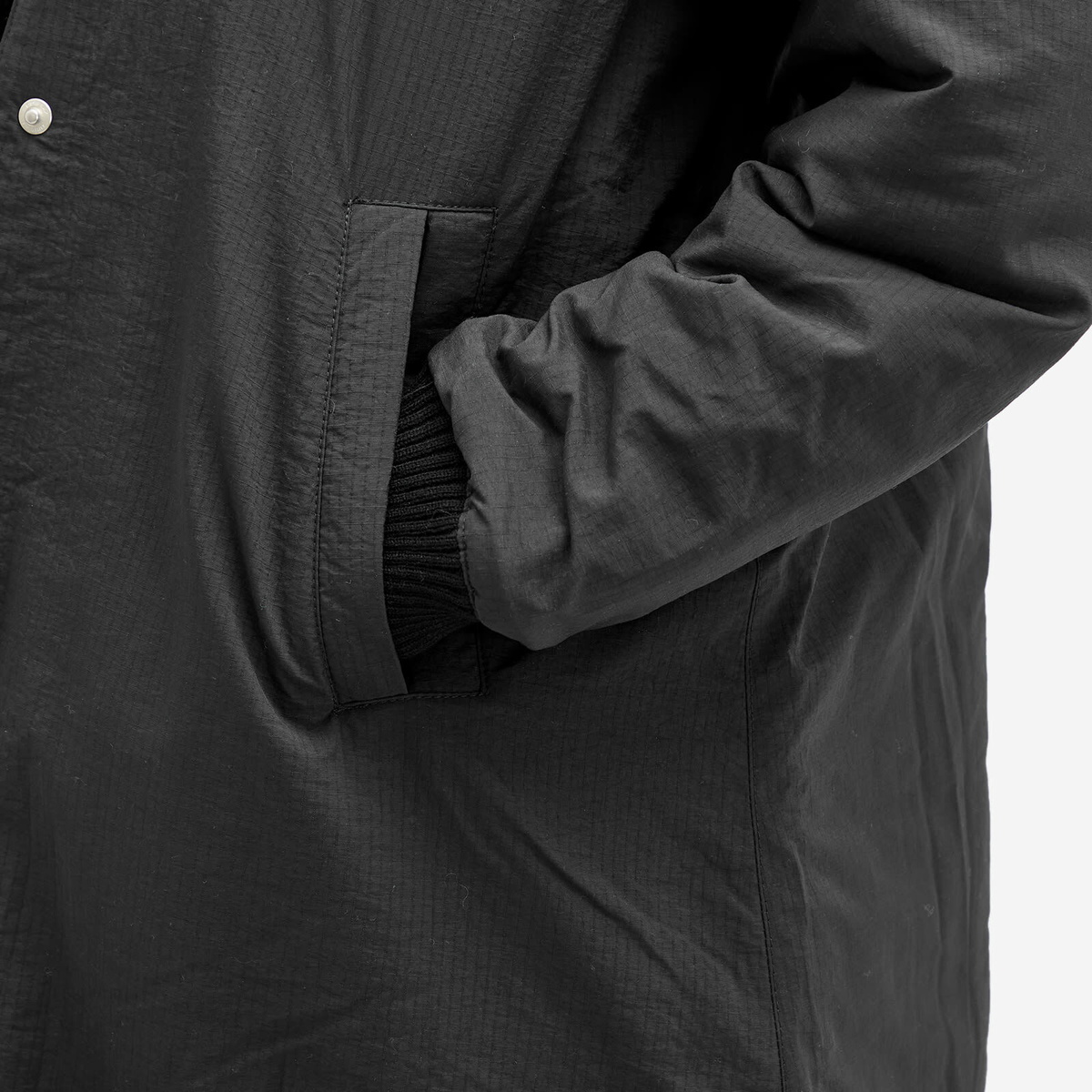 YMC Women's Sharks Baseball Coat in Black