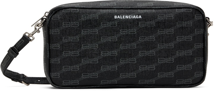 Photo: Balenciaga Black Medium Signature Camera Bag