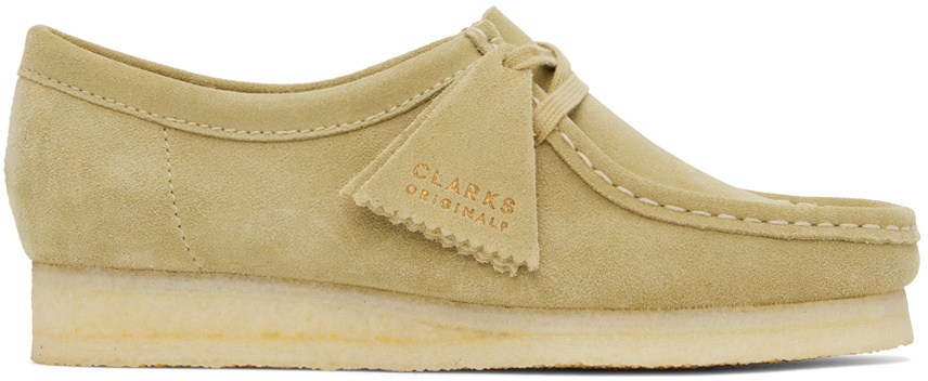 Clarks Originals Taupe Wallabee Derbys Clarks Originals