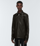 Rick Owens - Leather blouson jacket