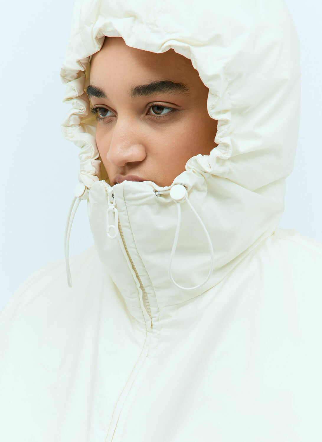 Moncler Hooded Padded Cape
