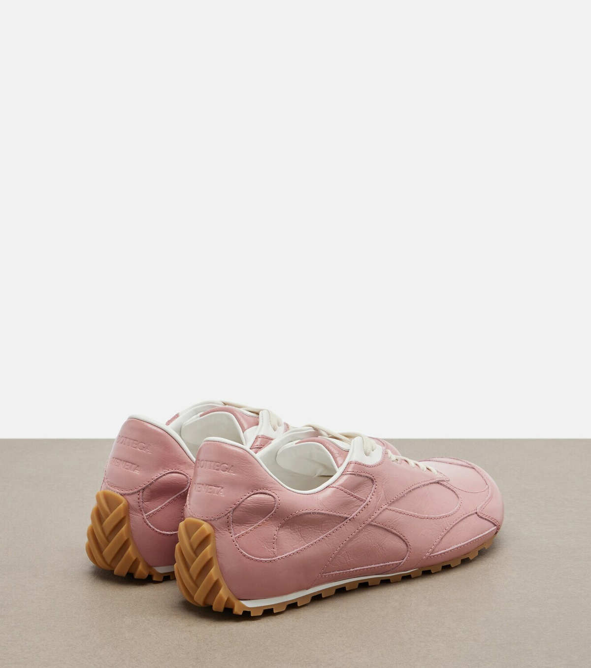 Bottega Veneta Orbit Flash leather sneakers